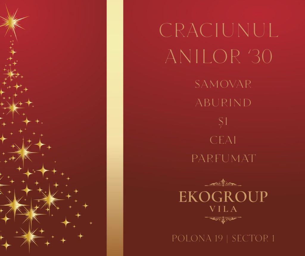 Eko Group Vila: O Sărbătoare a Eleganței Crăciunului Anilor ’30